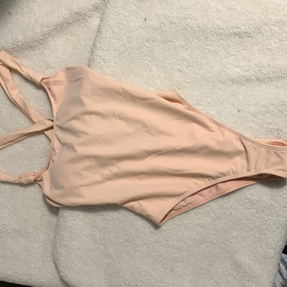 One Piece Baby Pink Swimsuit